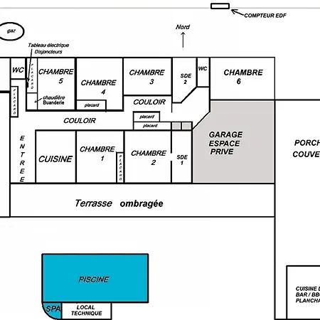 Spacieuse A Avec Piscine Privee Et Jacuzzi Villa *